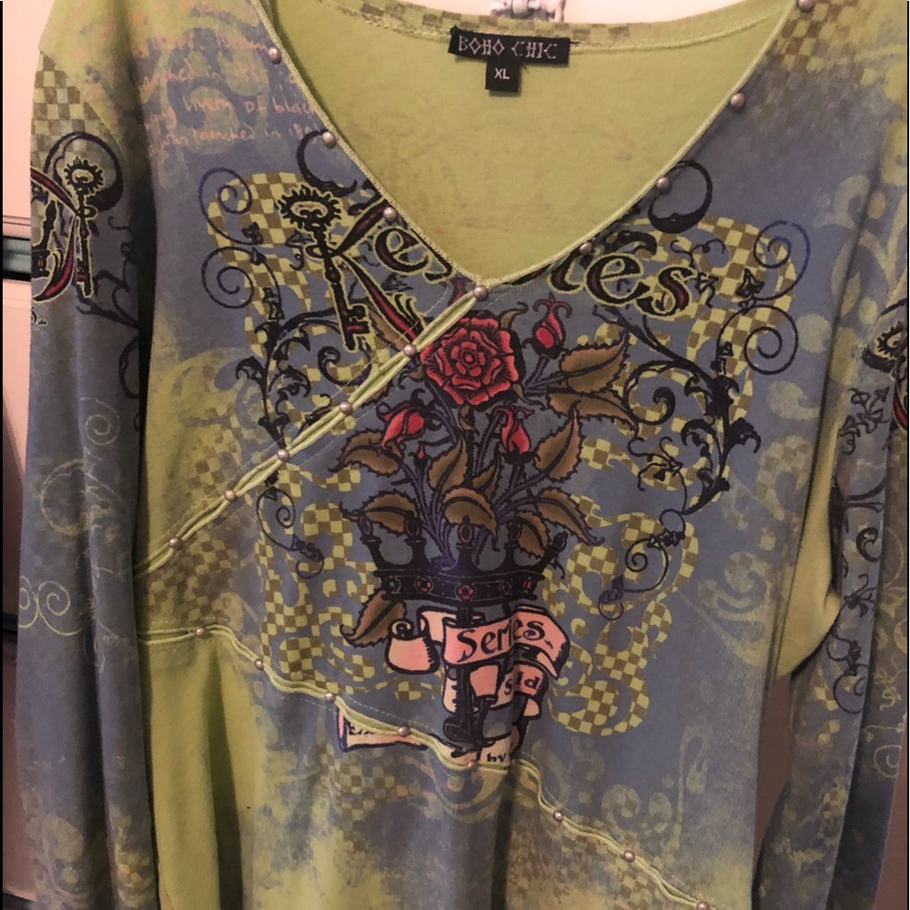 Boho chik stylish top